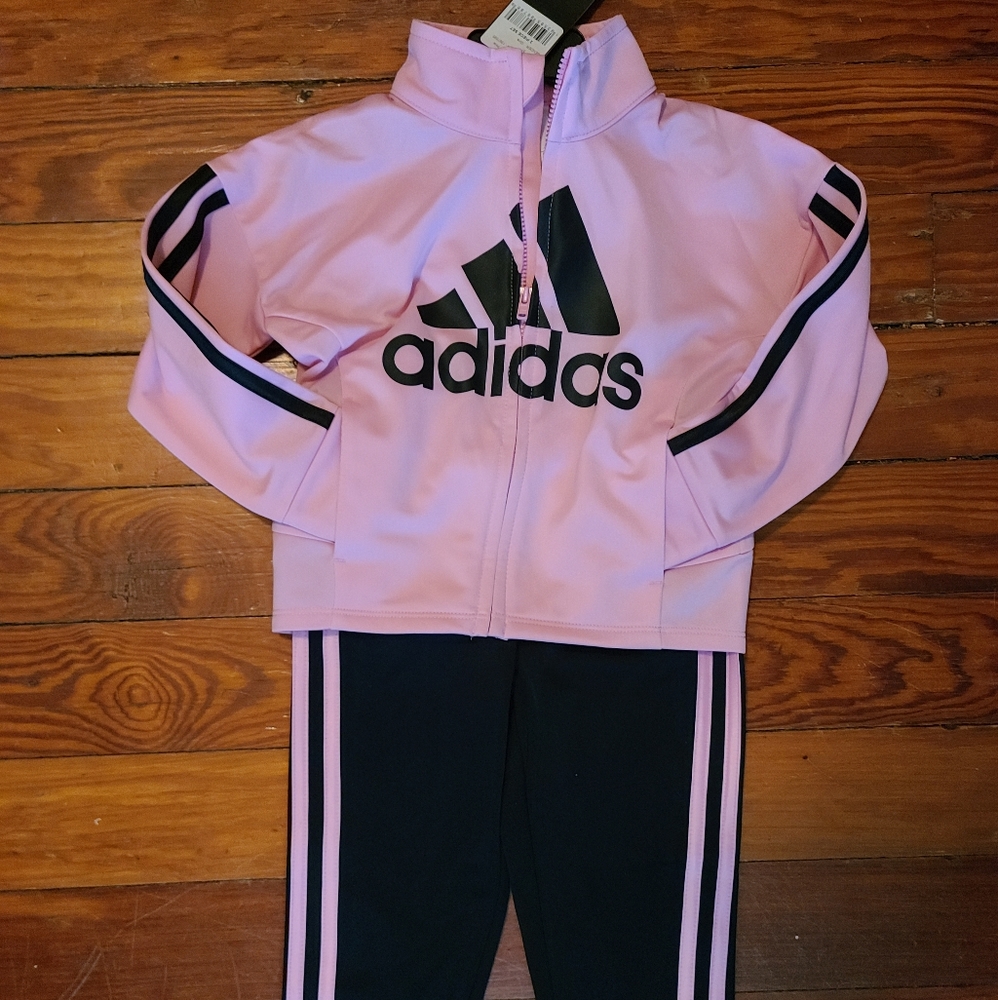 3T girls Adidas track suit